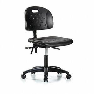 DESCRIPTION: (1) ERGONOMIC CHAIR BRAND/MODEL: BLUE RIDGE ERGONOMICS #359H42 INFORMATION: BLACK RETAIL$: $337.11 EA SIZE: 17-1/4 in to 22-1/2 in, 300 l