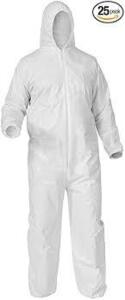 DESCRIPTION: (1) CASE OF (25) COVERALLS BRAND/MODEL: PPW WE 106 INFORMATION: WHITE RETAIL$: $65.00 EA SIZE: 4XL QTY: 1