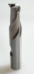 DESCRIPTION: (1) HSS SQ END MILL BRAND/MODEL: VC 01710243 RETAIL$: $19.79 EA SIZE: 3/8" 9/16" LOC 3/8" SD QTY: 1