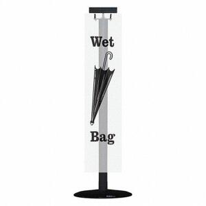 DESCRIPTION (1) UMBRELLA BAG HOLDER FLOOR STANDING BRAND/MODEL TENSATOR #31ER97 ADDITIONAL INFORMATION RETAILS FOR $162.99 SIZE 52X11 1/2 THIS LOT IS