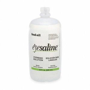 DESCRIPTION: (3) EYESALINE EYEWASH BRAND/MODEL: HONEYWELL #3ARE1 RETAIL$: 14.32 EA SIZE: 32 OZ QTY: 3