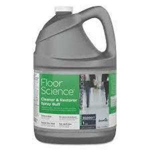 DESCRIPTION: (2) FLOOR SCIENCE CLEANER AND RESTORER BRAND/MODEL: DIVERSEY INFORMATION: CITRUS SCENT RETAIL$: $32.95 EA SIZE: 1 GALLON QTY: 2