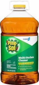 DESCRIPTION: (1) DISINFECTANT CLEANER BRAND/MODEL: PINE-SOL #22D027 INFORMATION: PINE SCENT RETAIL$: $22.00 EA SIZE: 1 GALLON QTY: 1