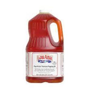 DESCRIPTION: (2) POP-N-LITE PREMIUM POPPING OIL BRAND/MODEL: LOUANA RETAIL$: $25.00 EA SIZE: 1 GAL QTY: 2