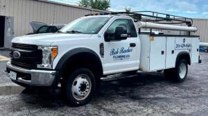 2017 Ford F-450 Pickup Truck, VIN # 1FDUF4GY8HEC47666