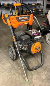 DESCRIPTION: GENERAC 2500 PSI MAX GAS PRESSURE WASHER BRAND/MODEL: GENERAC LOCATION: SHOWROOM #2 QTY: 1