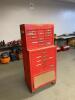 DESCRIPTION: 2-PIECE METAL TOOL CHEST ON CASTERS (CONTENTS INCLUDED) BRAND/MODEL: WATERLOO SIZE: 26" X 18" X 58" LOCATION: SHOWROOM #2 QTY: 1 - 3