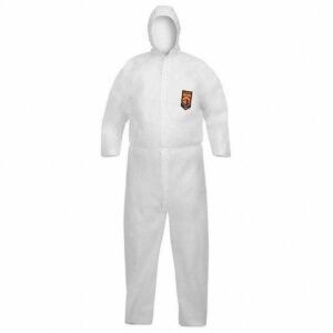 DESCRIPTION (1) CASE OF (25) COVERALLS BRAND/MODEL KLEENGUARD #61CW35 ADDITIONAL INFORMATION RETAILS FOR $241.60 SIZE SIZE M THIS LOT IS ONE MONEY QTY