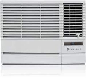 DESCRIPTION (1) WINDOW AIR CONDITIONER BRAND/MODEL FRIEDRICH #GP10G10B ADDITIONAL INFORMATION RETAILS FOR $502.55 SIZE 8000 BTU THIS LOT IS ONE MONEY