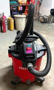 DESCRIPTION: 16-GALLON PORTABLE WET/DRY SHOP VACUUM BRAND/MODEL: CRAFTSMAN LOCATION: SHOWROOM #2 QTY: 1