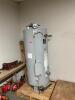 DESCRIPTION: STATE 100-GALLON COMMERCIAL NATURAL GAS WATER HEATER (MINOR DAMAGE ON SIDE OF UNIT, SEE PHOTOS) BRAND/MODEL: STATE INDUSTRIES INFORMATION - 2