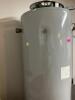 DESCRIPTION: STATE 100-GALLON COMMERCIAL NATURAL GAS WATER HEATER (MINOR DAMAGE ON SIDE OF UNIT, SEE PHOTOS) BRAND/MODEL: STATE INDUSTRIES INFORMATION - 4