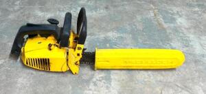 DESCRIPTION: MCCULLOCH POWER MAC 320 GAS CHAINSAW LOCATION: SHOWROOM #2 QTY: 1