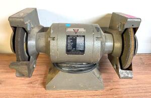 DESCRIPTION: CHICAGO POWER TOOLS 6" BENCH GRINDER BRAND/MODEL: 9875 LOCATION: SHOWROOM #2 QTY: 1