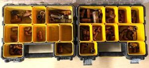 DESCRIPTION: (2) DEWALT HARDWARE ORGANIZER W/ CONTENTS INCLUDED LOCATION: SHOWROOM #2 QTY: 2