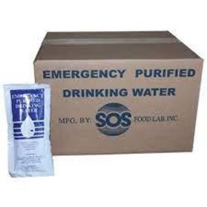 DESCRIPTION (1) CASE OF EMERGENCY DRINKING WATER BRAND/MODEL OFF GRID PREPAREDNESS SUPPLY #96WPDW ADDITIONAL INFORMATION RETAILS FOR $59.95 SIZE 96 SE