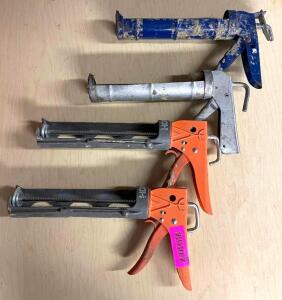 DESCRIPTION: (4) STANDARD CAULK GUNS LOCATION: SHOWROOM #2 QTY: 4