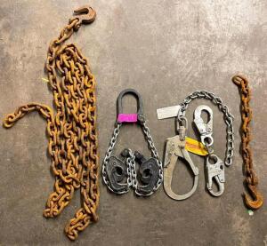 DESCRIPTION: ASSORTED CHAIN HARDWARE AND ACCESSORIES AS SHOWN LOCATION: SHOWROOM #2 QTY: 1