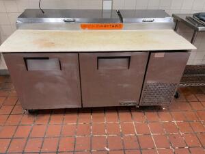 TRUE 67" PIZZA PREP TOP COOLER