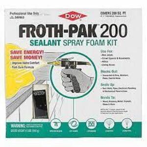 DESCRIPTION (2) FRAME SEALANT KIT BRAND/MODEL FROTH-PAK #48WK25 ADDITIONAL INFORMATION RETAILS FOR $77.77 EA SIZE 3.3 LB THIS LOT IS SOLD BY THE PIECE