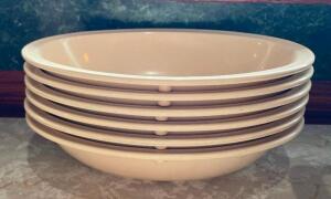 (6) - SERVING BOWLS