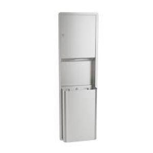 DESCRIPTION: (1) HAND TOWEL AND WASTE UNIT BRAND/MODEL: BRADLEY #234-000000 INFORMATION: STAINLESS STEEL RETAIL$: $370.50 EA SIZE: 12 GALLON QTY: 1