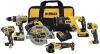 DESCRIPTION: (1) 6-TOOL COMBO KIT AND CARRYING CASE BRAND/MODEL: DEWALT #54JK24 INFORMATION: YELLOW CASE RETAIL$: $1156.67 EA SIZE: ANGLE GRINDER, CIR - 2