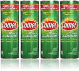 DESCRIPTION (8) DISINFECTANT CLEANER WITH BLEACH BRAND/MODEL COMET #3-40 ADDITIONAL INFORMATION RETAILS FOR $12.00 EA SIZE 1QT THIS LOT IS SOLD BY THE