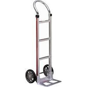 DESCRIPTION: (1) HAND TRUCK BRAND/MODEL: MAGLINER #59UY89 INFORMATION: ALUMINUM RETAIL$: $235.58 EA SIZE: 500 LB CAP QTY: 1