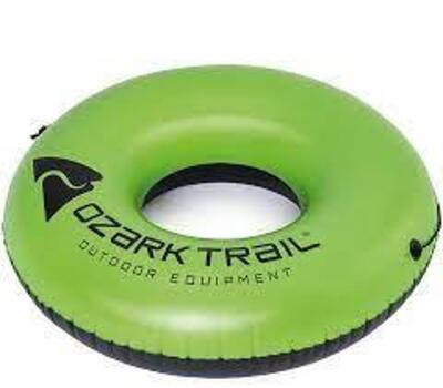 DESCRIPTION: (1) RIVER TUBE BRAND/MODEL: OZARK TRAIL INFORMATION: GREEN RETAIL$: $20.00 EA SIZE: 45" QTY: 1