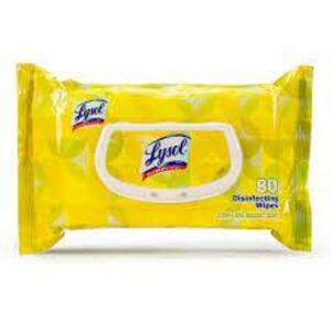 DESCRIPTION (2) PACKS OF (80) DISINFECTING WIPES BRAND/MODEL LYSOL ADDITIONAL INFORMATION RETAILS FOR $23.00 EA SIZE 80 COUNT THIS LOT IS SOLD BY THE