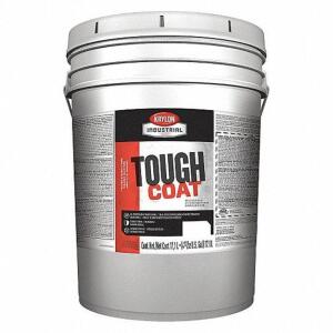 DESCRIPTION: (1) HIGH GLOSS ENAMEL PAINT BRAND/MODEL: KRYLON #38EJ75 INFORMATION: BLACK RETAIL$: 256.28 SIZE: 5 GALLON QTY: 1