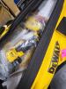 DESCRIPTION: (1) 6-TOOL COMBO KIT AND CARRYING CASE BRAND/MODEL: DEWALT #54JK24 INFORMATION: YELLOW CASE RETAIL$: $1156.67 EA SIZE: ANGLE GRINDER, CIR - 7