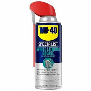 DESCRIPTION (6) WHITE LITHIUM MULTIPURPOSE GREASE BRAND/MODEL WD-40 SPECIALIST #31XR57 ADDITIONAL INFORMATION RETAILS FOR $10.00 EA SIZE 10 OZ THIS LO