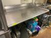 DESCRIPTION: 48" RIGHT SIDE STAINLESS CLEAN TABLE SIZE 48" LOCATION: KITCHEN QTY: 1 - 3