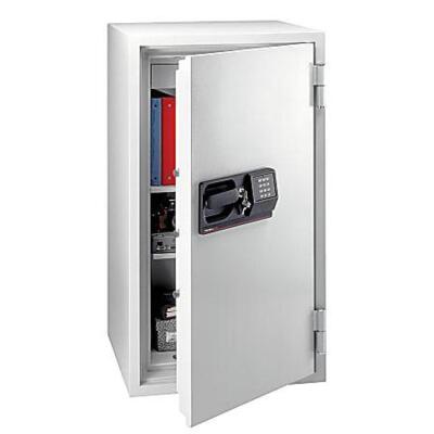 DESCRIPTION: (1) FIRE-SAFE ELECTRONIC COMMERCIAL SAFE BRAND/MODEL: SENTRY #2GTP8 INFORMATION: GRAY RETAIL$: $1789.81 EA SIZE: 638 LBS, 5.8 CU FT QTY: