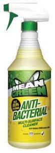 DESCRIPTION (5) ANTIBACTERIAL MULTI SURFACE CLEANER BRAND/MODEL MEAN GREEN #MG10532 ADDITIONAL INFORMATION RETAILS FOR $5.00 EA SIZE 32 OZ THIS LOT IS