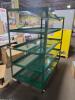 DESCRIPTION: (1) FLOW THROUGH UTILITY CART WITH PERFORATED LIPPED METAL SHELVES BRAND/MODEL: LITTLE GIANT #19C139 INFORMATION: GREEN RETAIL$: $2179.72 - 2