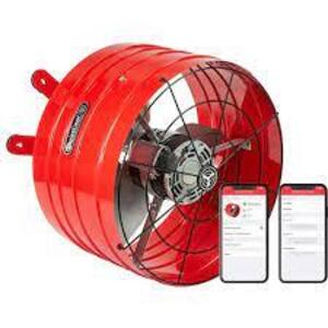 DESCRIPTION: (1) SMART ATTIC GABLE FAN BRAND/MODEL: QUIETCOOL #AFGSMTPRO-3.0 INFORMATION: RED RETAIL$: $179.00 EA QTY: 1