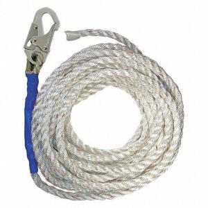 DESCRIPTION: (1) VERTICAL LIFELINE BRAND/MODEL: CONDOR #49CD25 INFORMATION: WHITE RETAIL$: $133.42 EA SIZE: 100' LIFELINE QTY: 1