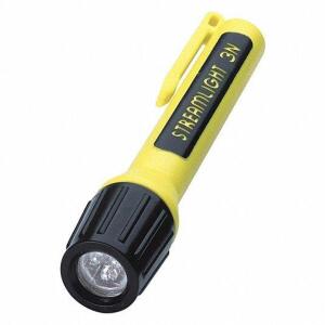 DESCRIPTION: (3) HANDHELD FLASHLIGHT BRAND/MODEL: STREAMLIGHT #3AU15 INFORMATION: HI-VIZ GREEN RETAIL$: $33.56 EA SIZE: 5.25" LONG QTY: 3