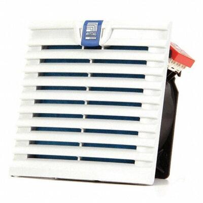 DESCRIPTION: (2) WET-LOCATION SQUARE AXIAL FAN BRAND/MODEL: RITTAL #6YDK8 INFORMATION: WHITE RETAIL$: $347.41 EA SIZE: APPROX 6"H, 3"D QTY: 2