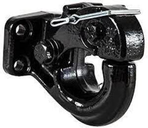 DESCRIPTION: (1) PINTLE HOOK BRAND/MODEL: BUYERS #497D91 INFORMATION: BLACK RETAIL$: $60.42 EA SIZE: 6-TON QTY: 1