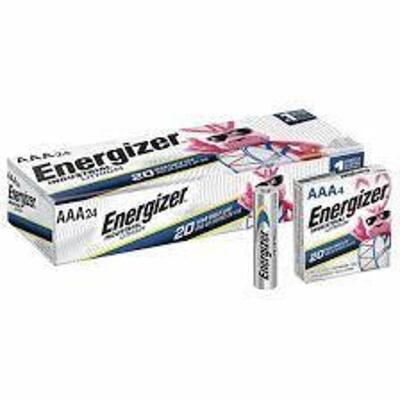 DESCRIPTION: (6) BOXES OF (24) BATTERIES BRAND/MODEL: ENERGIZER #54YK94 INFORMATION: AAA RETAIL$: $96.49 PER BOX QTY: 6