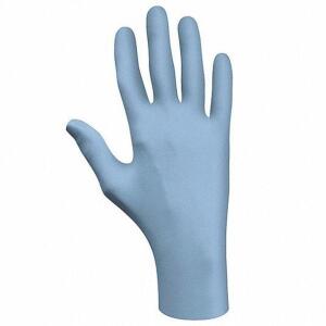 DESCRIPTION: (5) BOXES OF (200) DISPOSABLE GLOVES BRAND/MODEL: SHOWA #55GY22 INFORMATION: BLUE RETAIL$: $30.17 PER BOX SIZE: LARGE (9) QTY: 5