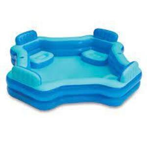 DESCRIPTION: (1) DELUXE COMFORT POOL BRAND/MODEL: PLAY DAY INFORMATION: BLUE RETAIL$: $60.00 EA SIZE: 8X9 QTY: 1