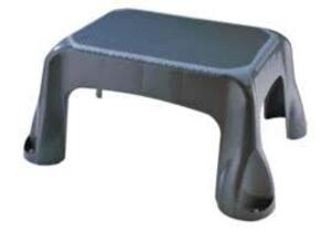 DESCRIPTION: (1) STEP STOOL BRAND/MODEL: RUBBERMAID INFORMATION: GREY RETAIL$: $10.00 EA SIZE: 300 LB LIMIT QTY: 1