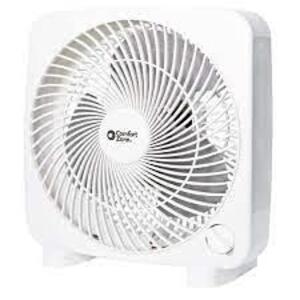 DESCRIPTION: (1) HIGH VELOCITY FAN BRAND/MODEL: COMFORT ZONE INFORMATION: BLACK RETAIL$: $25.00 EA SIZE: 9" QTY: 1