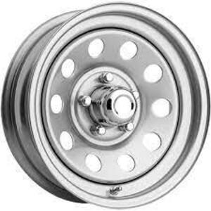 DESCRIPTION: (1) WHEEL BRAND/MODEL: PACER #A228091 INFORMATION: SILVER RETAIL$: $100.00 EA SIZE: 16X6 QTY: 1