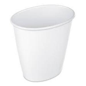 DESCRIPTION: (4) WASTEBASKET BRAND/MODEL: STERLITE INFORMATION: WHITE SIZE: 1.5 GALLON QTY: 4